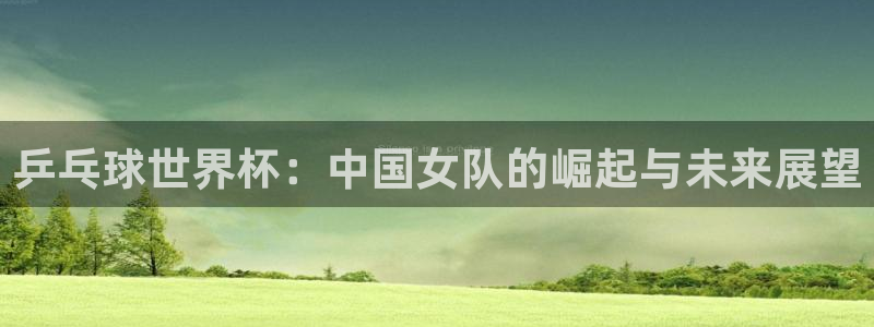 2026世界杯亚洲区预选赛赛程：乒乓球世界杯：中国女队的崛起与未来展望
